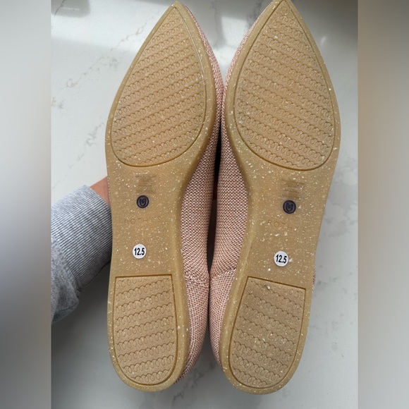 NEW Rothy's The Point Rosè Metallic - Picture 4 of 5